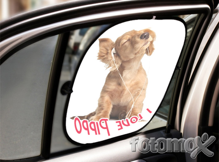 Parasole per auto personalizzato con foto o immagine