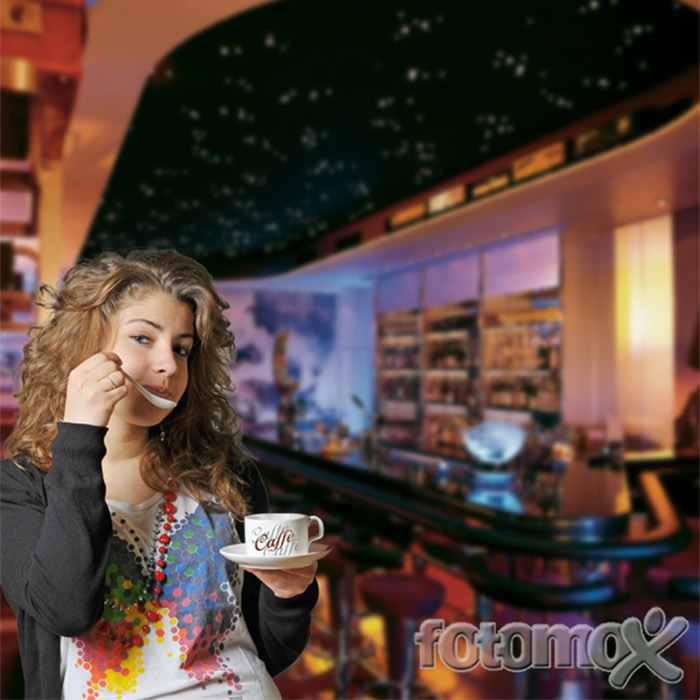 Tazzina da caffè stampata con le tue immagini o foto