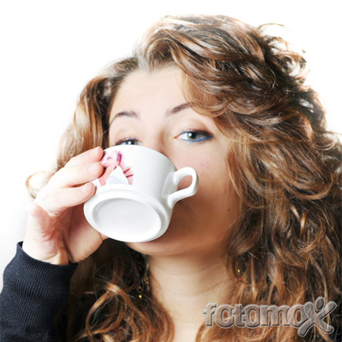 Tazzina da caffè personalizzata con la tua foto