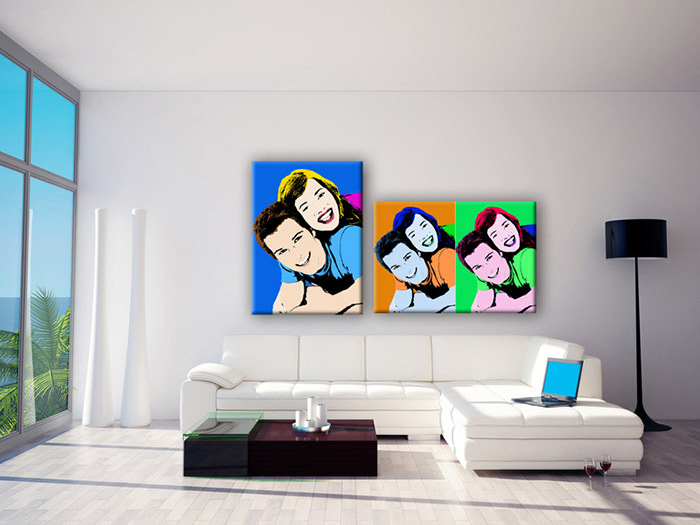 Dai colore ai tuoi interni con un bellissimo pop art