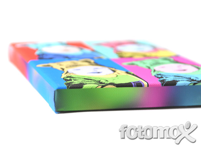 Tela stampata ad alta definizione con colori brillanti