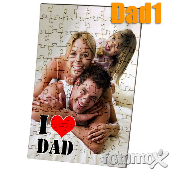 Regala al tuo papà il puzzle personalizzato