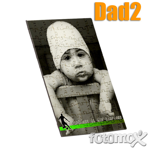 Per la festa del papà il puzzle personalizzato con foto