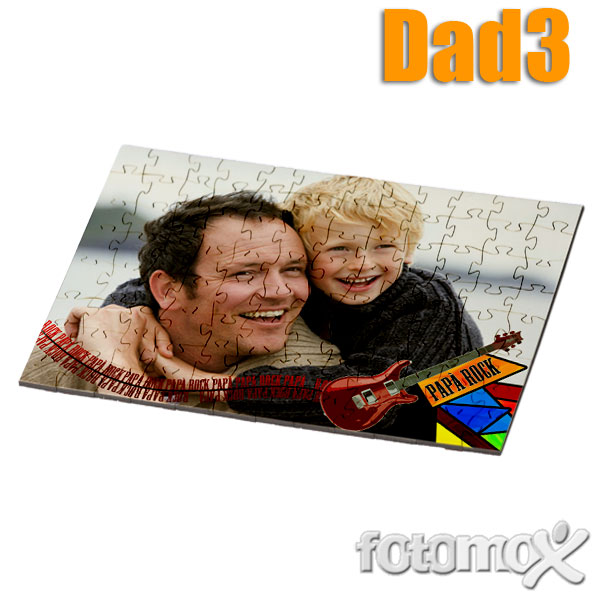 Puzzle personalizzato con foto per la festa del papà