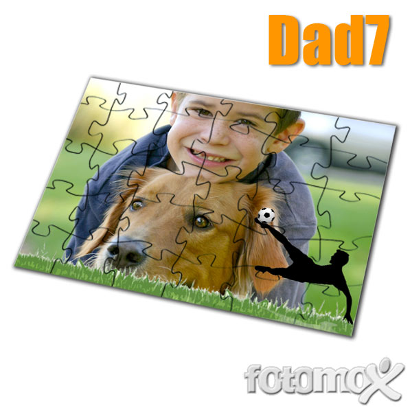Puzzle con foto per festeggiare il tuo papà