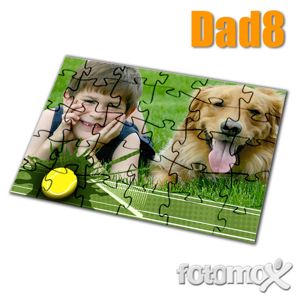 Realizza il tuo puzzle personalizzato con foto per la festa del papà