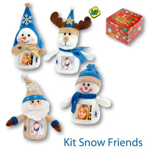 Kit natalizio personalizzato con foto