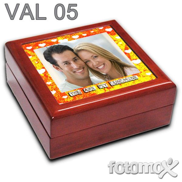 Portagioie personalizzato con foto e grafiche valentine