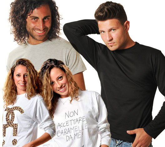 T-shirt personalizzate con foto online