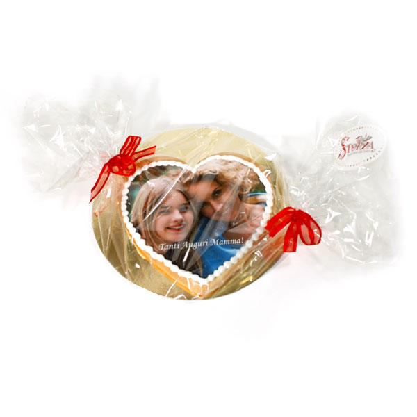 Biscotto con foto personalizzato online