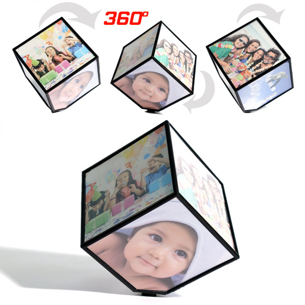 Foto cubo girevole personalizzato online