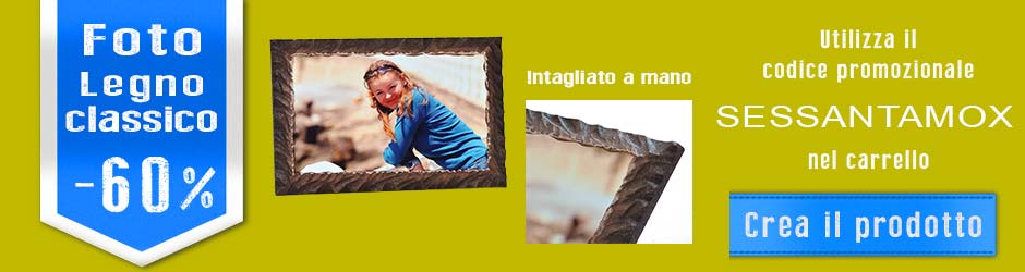 Foto legno classico promozione
