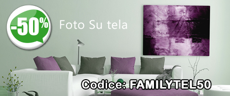Foto su Tela al 50% sconto