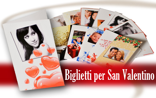 Auguri personalizzati per San Valentino con le immagini del tuo amore