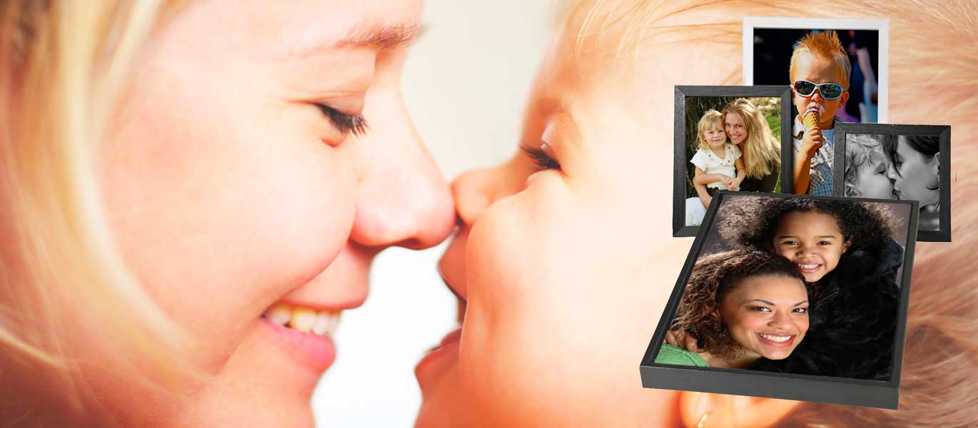 Idee regalo personalizzate per la mamma con le immagini pi&ugrave; bella della vostra avventura che &egrave; la vita