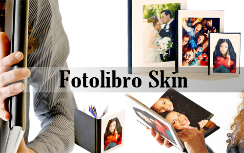 Fotolibri skin personalizzati in tutte le sue parti dalle tue foto