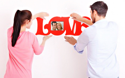 Cornici San Valentino per incorniciare il tuo amore in una cornice rossa 