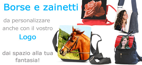 Borse personalizzate con foto o grafica