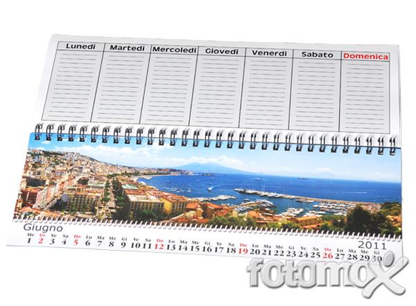 Calendario da scrivania personalizzato