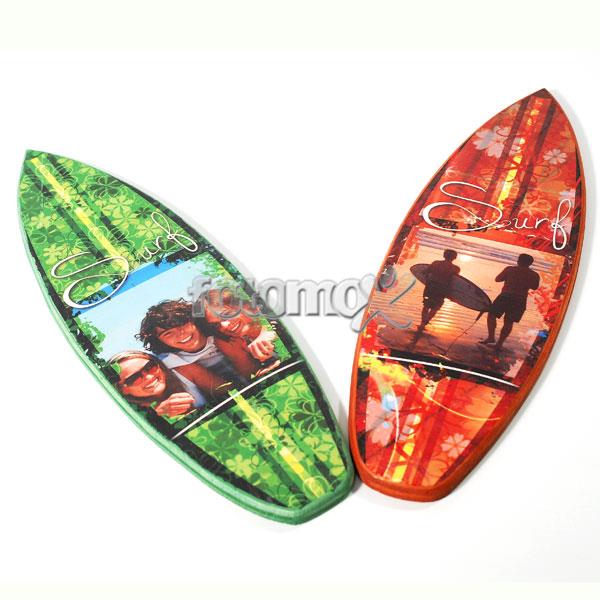 Surf Home Design in legno per arredamento - Legno a forma di Surf con la tua foto