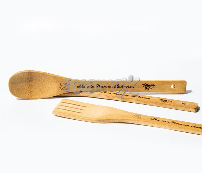 Mestolo Di Legno Per Zuppa E Sugo - Manico Lungo 27,5 Cm, Cucchiaio Da Cucina In Legno Naturale