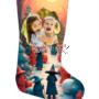 calza della befana personalizzata con foto