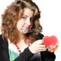 Globo a forma di cuore con foto