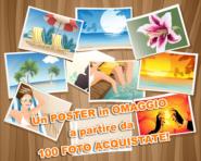 Con 100 fotografie-un poster omaggio