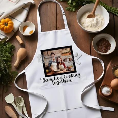 grembiule da cucina con foto