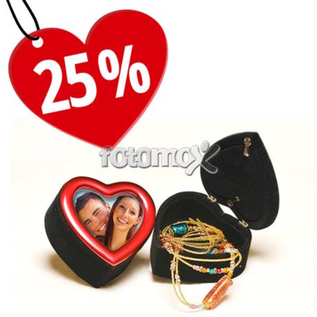 Portagioie con foto per san valentino