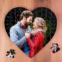 puzzle con foto a forma di cuore personalizato