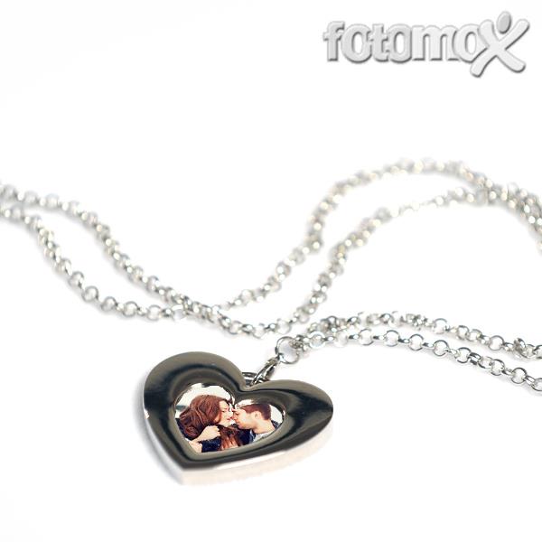 FURREN 1 Collana Cambia Colore Umore Collana con Foto Collana Donna Cuore Collana Dell Umore Collana Portafoto Cuore Collana di Rilevamento di Temperatura Collana Che Cambia Colore in Base All Umore