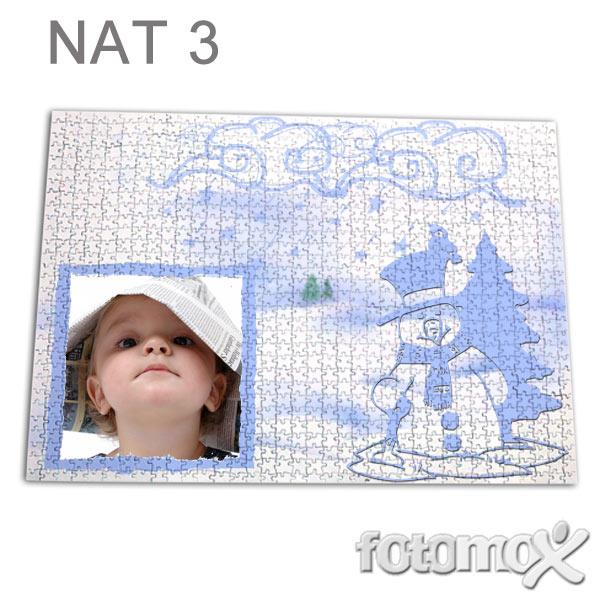 Foto puzzle natalizio