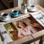 tovaglietta per colazione in polipropilene personalizzata con le tue foto